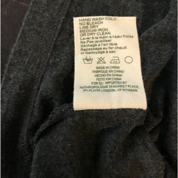 Anthropologie Tiny Joy Tie-Neck Short-Sleeve Top - Size Small - Picture 10 of 10